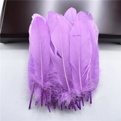 Shell roz pene de gâscă naturală pentru haine 5-7"/12-18cm Accesorii pentru decorarea casei Pene pentru bijuterii