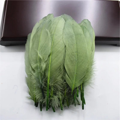 Shell roz pene de gâscă naturală pentru haine 5-7"/12-18cm Accesorii pentru decorarea casei Pene pentru bijuterii