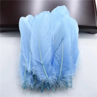 Shell roz pene de gâscă naturală pentru haine 5-7"/12-18cm Accesorii pentru decorarea casei Pene pentru bijuterii