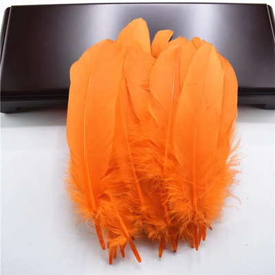 Shell roz pene de gâscă naturală pentru haine 5-7"/12-18cm Accesorii pentru decorarea casei Pene pentru bijuterii