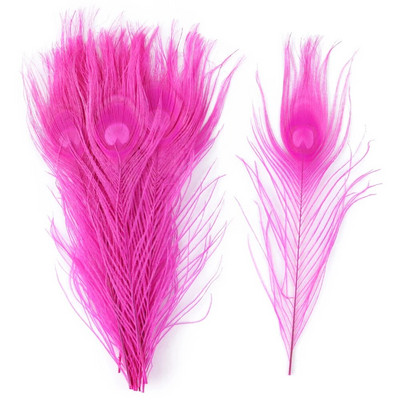 25-30 CM pene de păun colorate pene naturale pentru ochi mari 10-12 inci haine de nuntă pentru acasă Decorare pentru petreceri Accesorii DIY