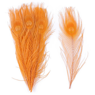 25-30 CM pene de păun colorate pene naturale pentru ochi mari 10-12 inci haine de nuntă pentru acasă Decorare pentru petreceri Accesorii DIY