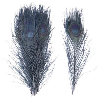 25-30 CM pene de păun colorate pene naturale pentru ochi mari 10-12 inci haine de nuntă pentru acasă Decorare pentru petreceri Accesorii DIY