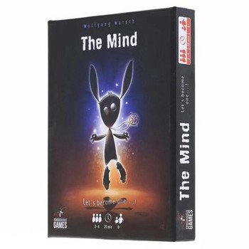 2022 The Mind Card Game Party Puzzle Board Game Team Experience Интерактивна игра
