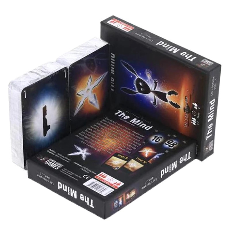 2022 The Mind Card Game Party Puzzle Lauamäng Meeskonnakogemus Interaktiivne mäng