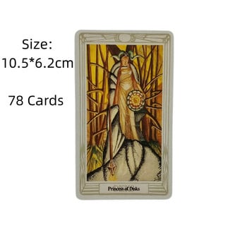 Thoth Tarot Cards A 78 Deck Oracle English Divination Edition Borad Παίζοντας Παιχνίδια