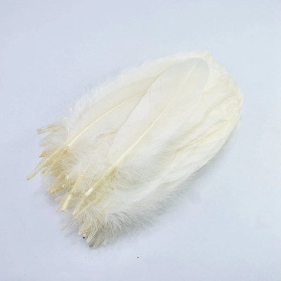 50 buc. Pene naturale de gâscă Pene Artizanat DIY Pene albastre regale Petrecere de nuntă Plumas Fabricare bijuterii Accesorii decorative 13-18CM