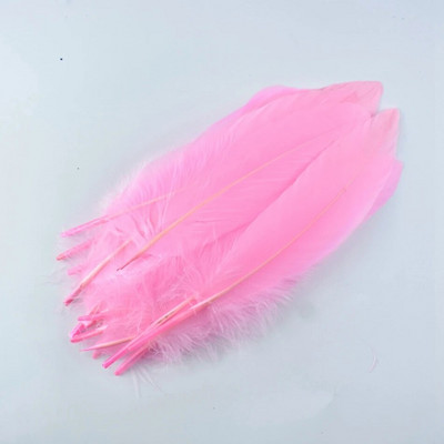 50 buc. Pene naturale de gâscă Pene Artizanat DIY Pene albastre regale Petrecere de nuntă Plumas Fabricare bijuterii Accesorii decorative 13-18CM