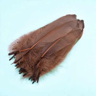 50 buc. Pene naturale de gâscă Pene Artizanat DIY Pene albastre regale Petrecere de nuntă Plumas Fabricare bijuterii Accesorii decorative 13-18CM
