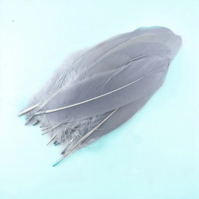 50 buc. Pene naturale de gâscă Pene Artizanat DIY Pene albastre regale Petrecere de nuntă Plumas Fabricare bijuterii Accesorii decorative 13-18CM