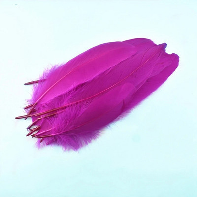 50 buc. Pene naturale de gâscă Pene Artizanat DIY Pene albastre regale Petrecere de nuntă Plumas Fabricare bijuterii Accesorii decorative 13-18CM