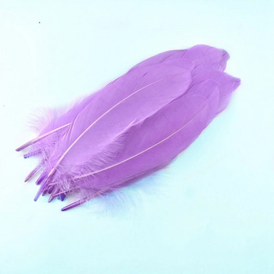 50 buc. Pene naturale de gâscă Pene Artizanat DIY Pene albastre regale Petrecere de nuntă Plumas Fabricare bijuterii Accesorii decorative 13-18CM