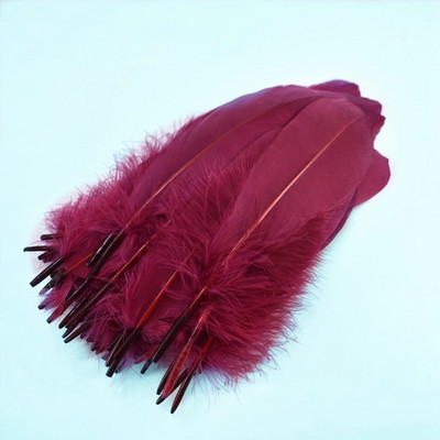 50 buc. Pene naturale de gâscă Pene Artizanat DIY Pene albastre regale Petrecere de nuntă Plumas Fabricare bijuterii Accesorii decorative 13-18CM