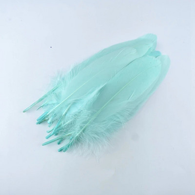 50 buc. Pene naturale de gâscă Pene Artizanat DIY Pene albastre regale Petrecere de nuntă Plumas Fabricare bijuterii Accesorii decorative 13-18CM