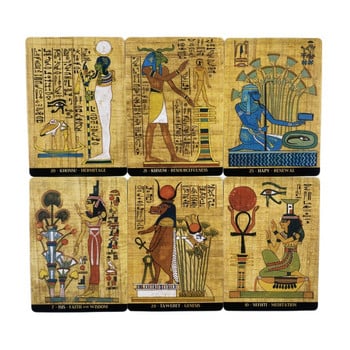 Κάρτες Oracle των Egyptian Gods A 36 Αγγλικά Divination Edition Deck Borad Games