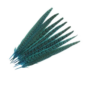 10 τμχ Φτερά φασιανού Κεντρικά κομμάτια για διακόσμηση γάμου Μύγα Υλικά δέσιμου Αξεσουάρ χειροτεχνίας Επέκταση μαλλιών Χειροτεχνία σπιτιού