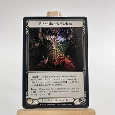 FAB kaardimäng Proxy (foolium) Carrion Husk Coront Peak Haara Arknight Mask of Momentum Storm Striders Teklo valukoja süda