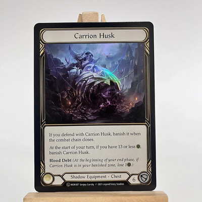 FAB kaardimäng Proxy (foolium) Carrion Husk Coront Peak Haara Arknight Mask of Momentum Storm Striders Teklo valukoja süda