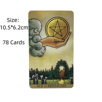 Radiant Wise Spirit Cards Tarot A 78 Rider Deck Oracle English Visions Divination Edition Borad Παίζοντας Παιχνίδια