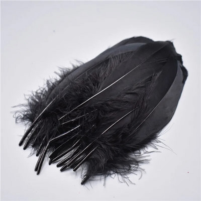 Natura Mentă Verde Gâscă Nagoire Pene pentru artizanat penaj 5-7 inch/13-18CM Bijuterii Accesorii pentru îmbrăcăminte Decorare nuntă