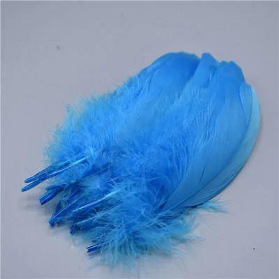 Natura Mentă Verde Gâscă Nagoire Pene pentru artizanat penaj 5-7 inch/13-18CM Bijuterii Accesorii pentru îmbrăcăminte Decorare nuntă