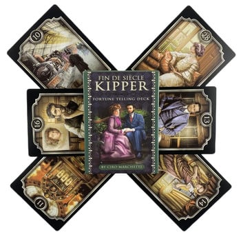 Fin De Siecle Kipper Oracle Cards A 39 Tarot English Visions Divination Edition Fortune Telling Deck Borad Παίζοντας παιχνίδια