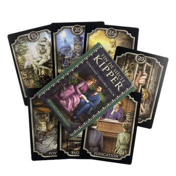 Fin De Siecle Kipper Oracle Cards A 39 Tarot English Visions Divination Edition Fortune Telling Deck Borad Παίζοντας παιχνίδια