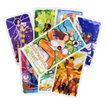 Arcanum Tarot Cards Divination Deck Αγγλικές εκδόσεις Έκδοση Oracle Board Playing Game For Party