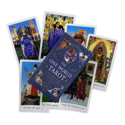 Arcanum Taro kaardid Ennustamispakk ingliskeelsete versioonide väljaanne Oracle lauamäng peoks