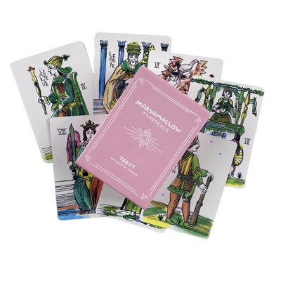 Arcanum Taro kaardid Ennustamispakk ingliskeelsete versioonide väljaanne Oracle lauamäng peoks