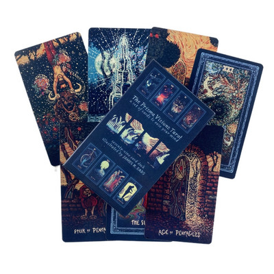 Arcanum Taro kaardid Ennustamispakk ingliskeelsete versioonide väljaanne Oracle lauamäng peoks