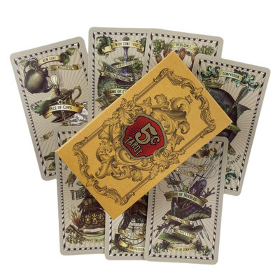 Arcanum Taro kaardid Ennustamispakk ingliskeelsete versioonide väljaanne Oracle lauamäng peoks