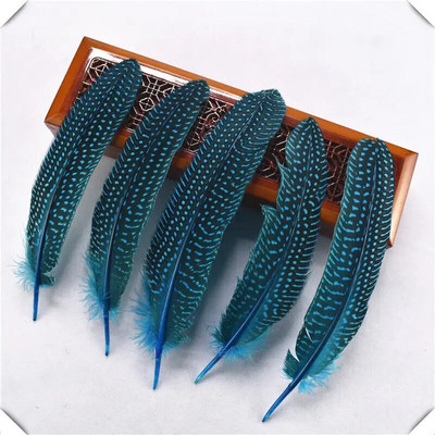 10/20 buc. pene de fazan cu aripi naturale pătate guineea pluma diy pene de marabu pentru meșteșuguri decor decor plumes17-22cm