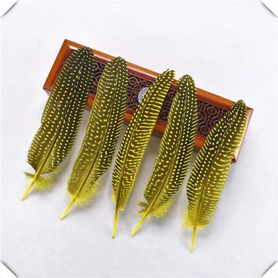 10/20 buc. pene de fazan cu aripi naturale pătate guineea pluma diy pene de marabu pentru meșteșuguri decor decor plumes17-22cm