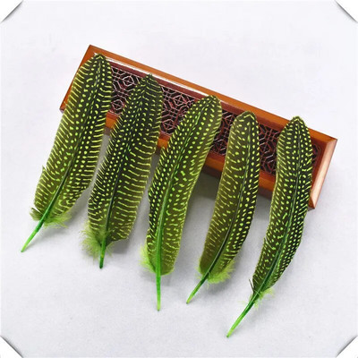 10/20 buc. pene de fazan cu aripi naturale pătate guineea pluma diy pene de marabu pentru meșteșuguri decor decor plumes17-22cm