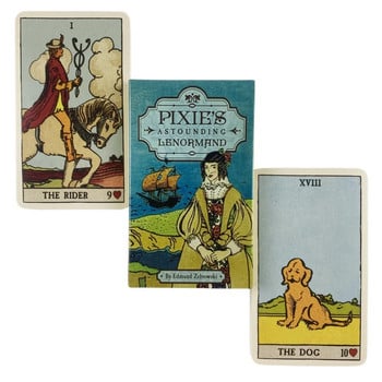 Pixie\'s Astounding Lenormand Cards A 36 Αγγλικά Fate Divination Deck Borad Games