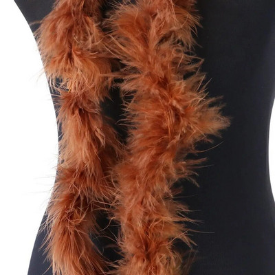 2M 13G Marabou plunksnos Boa Kalėdų eglutė Rožinė kalakuto plunksna ant juostelės Vestuvinė suknelė Skara Dekoratyviniai amatai Plunksnos