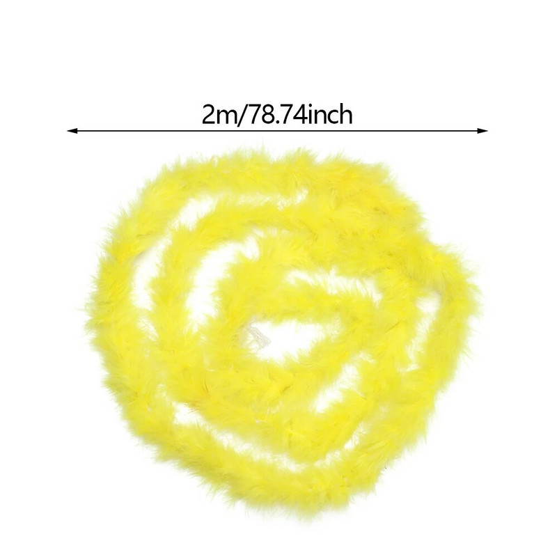 2M 13G Marabou plunksnos Boa Kalėdų eglutė Rožinė kalakuto plunksna ant juostelės Vestuvinė suknelė Skara Dekoratyviniai amatai Plunksnos