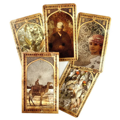 Saarte aeg Love Oracle Cards Mustad Taro kaardid Ennustamise lauamängu Peotekk