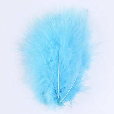 Pene de curcan de înaltă calitate, 50 buc/pungă, pufoase și moi, penne vopsite, bijuterii DIY, accesorii decorative, decorare, meșteșuguri