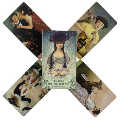 Müstiliste hetkede oraakel kaardid 52 Tarot inglise keele ennustamisväljaande kaardipakiga Boradi mängud