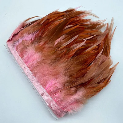 1M/lot pene de fazan naturale ornamente plume artizanat Craciun lucrat manual DIY panglică pentru petrecere cu pene accesorii pentru decorarea nunții