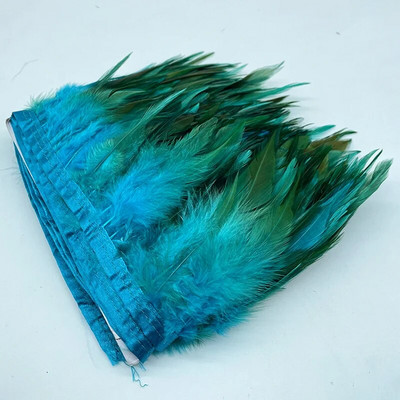 1M/lot pene de fazan naturale ornamente plume artizanat Craciun lucrat manual DIY panglică pentru petrecere cu pene accesorii pentru decorarea nunții