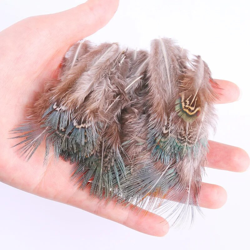 4-8CM 50 vnt. Plunksnos Laukinių paukščių plunksnos Priedai Amatai Dekoratyvinės plunksnos „Pasidaryk pats“ Mažos plunksnos