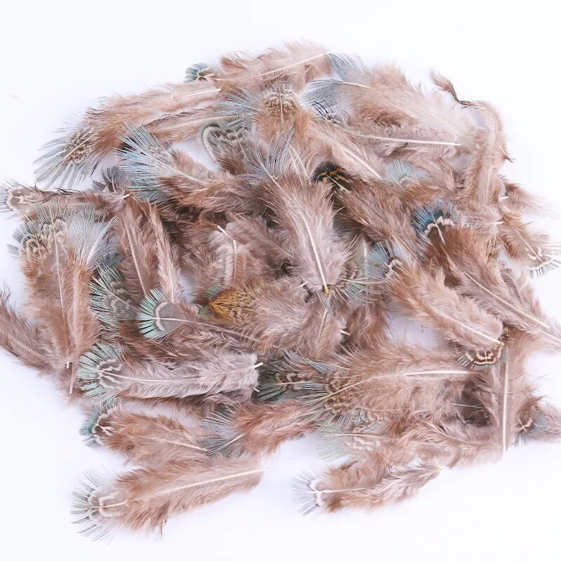4-8CM 50 vnt. Plunksnos Laukinių paukščių plunksnos Priedai Amatai Dekoratyvinės plunksnos „Pasidaryk pats“ Mažos plunksnos
