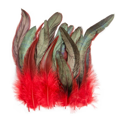 50 buc. pene naturale de cocoș/de pui 13-18 cm pentru nuntă, bricolaj, bijuterii, accesorii pentru decorațiuni de carnaval, meșteșuguri