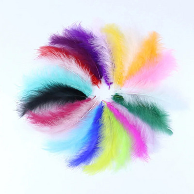Colorful Turkey Plumes 10-15cm Wedding Party Feathers Decor Child Gift DIY Handmade Jewelry Creative Home Clothing Accessories