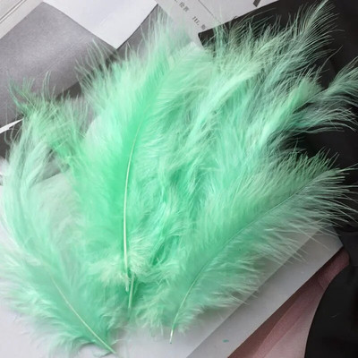 Spalvingos kalakutienos plunksnos 10-15 cm Vestuvių vakarėlio plunksnos Dekoro Dovana Vaikams Pasidaryk pats rankų darbo papuošalai Kūrybiški namų drabužių priedai