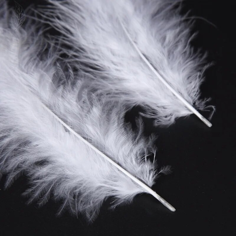 Spalvingos kalakutienos plunksnos 10-15 cm Vestuvių vakarėlio plunksnos Dekoro Dovana Vaikams Pasidaryk pats rankų darbo papuošalai Kūrybiški namų drabužių priedai