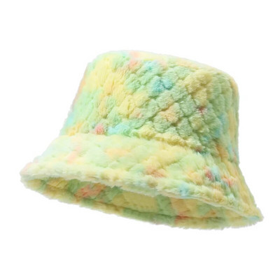 Kalamehemüts uus müts talvine soe naiste Korea stiilis moodne valamumüts lainelise mustriga kahepoolne lambavill kalamehemüts hig